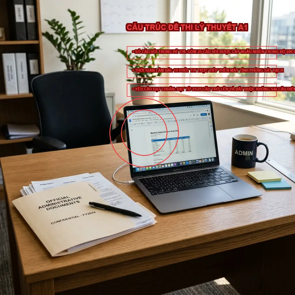 Tải mẹo thi bằng lái xe A1 phần lý thuyết PDF mới nhất 2 Cấu trúc đề thi lý thuyết bằng lái xe máy A1