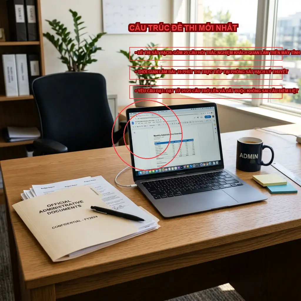 Đề thi lý thuyết thi bằng lái xe máy có đáp án chính xác 2 Cấu trúc đề thi lý thuyết lái xe máy mới nhất năm 2025/2026